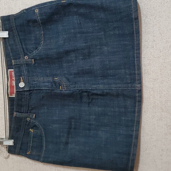 GAP Jean denim Mini Skirt 8 - Picture 1 of 6